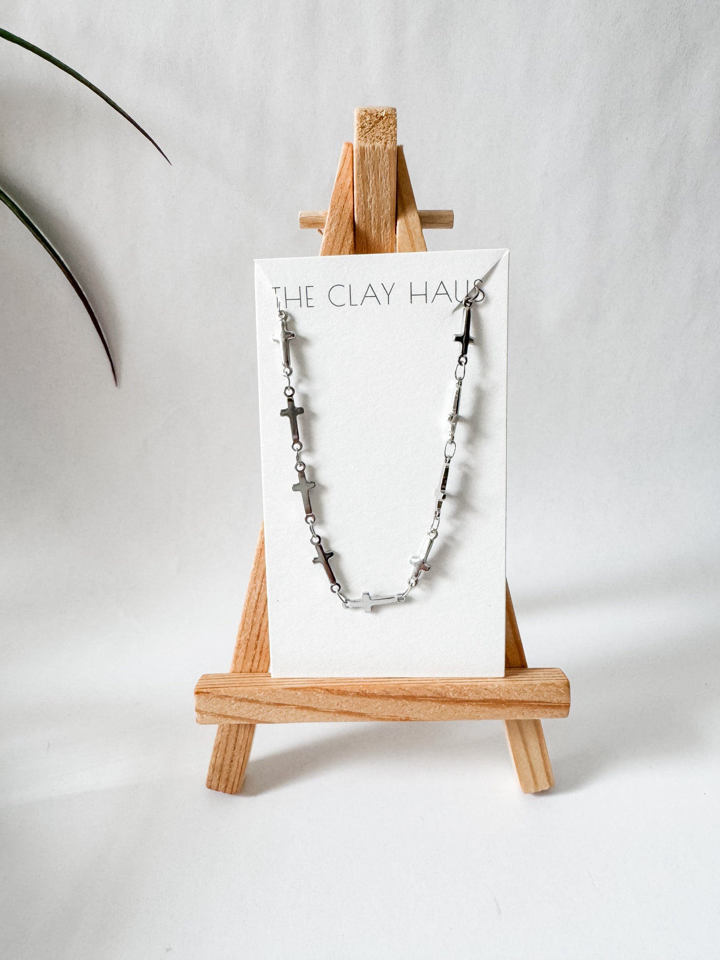 Cross Chain Bracelet