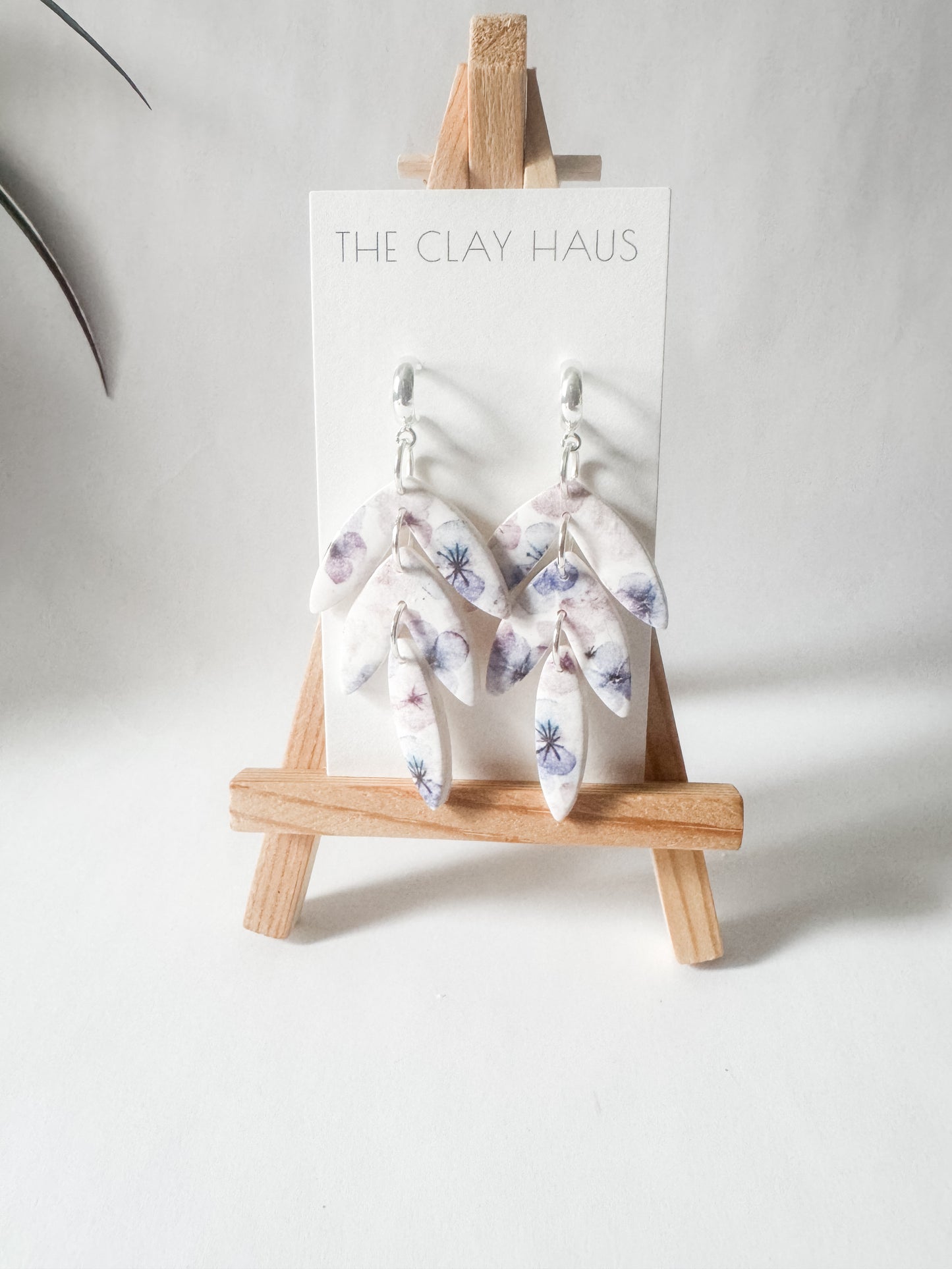 Watercolor Tiered Dangle