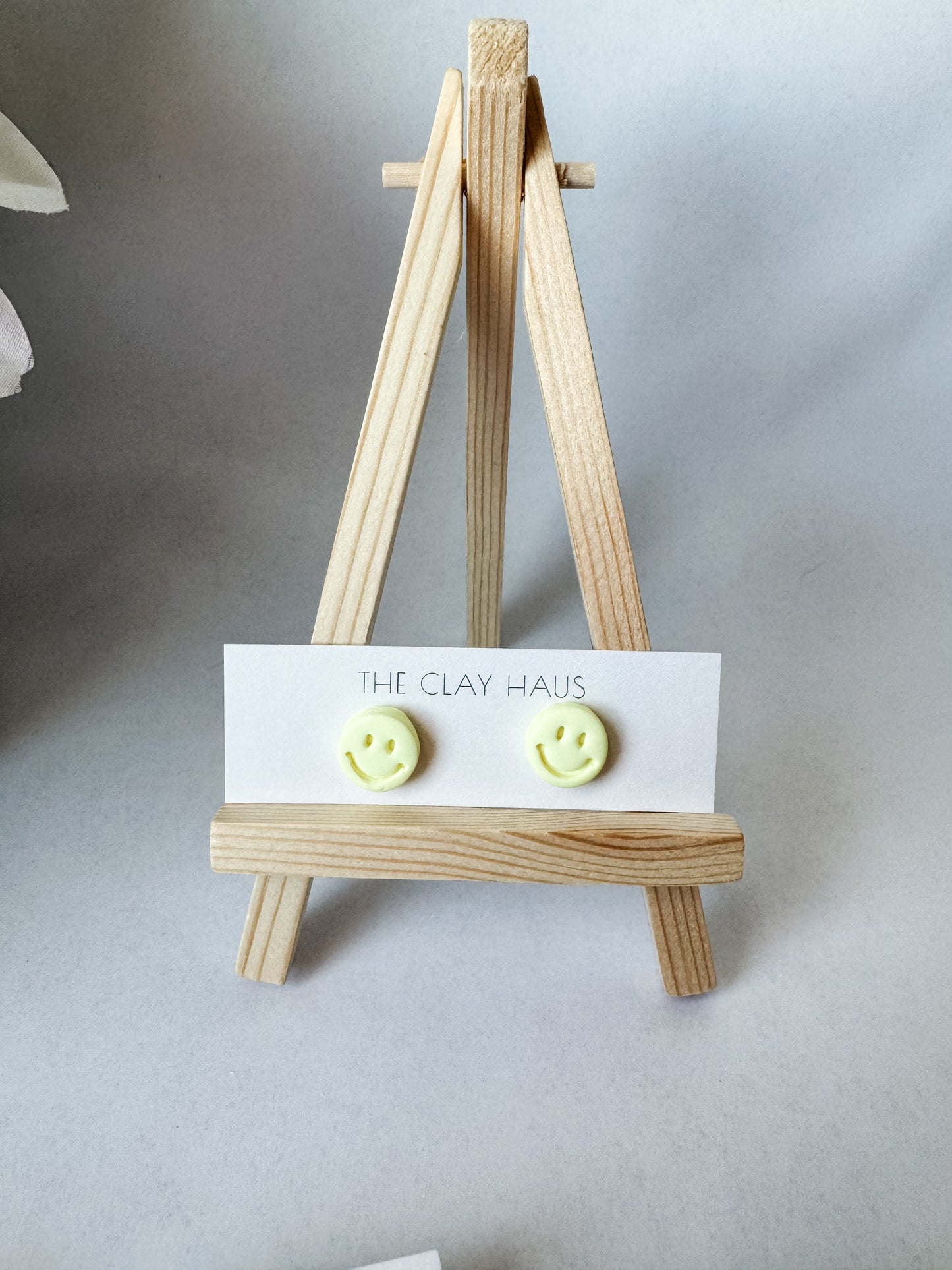 Smile Studs (Multiple Colors)