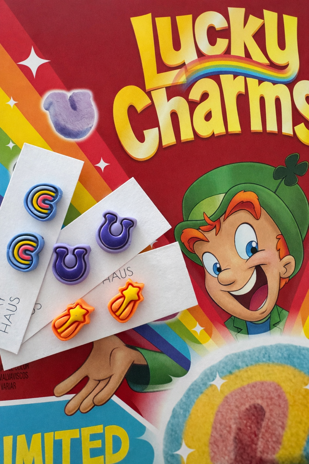 Lucky Marshmallow Studs