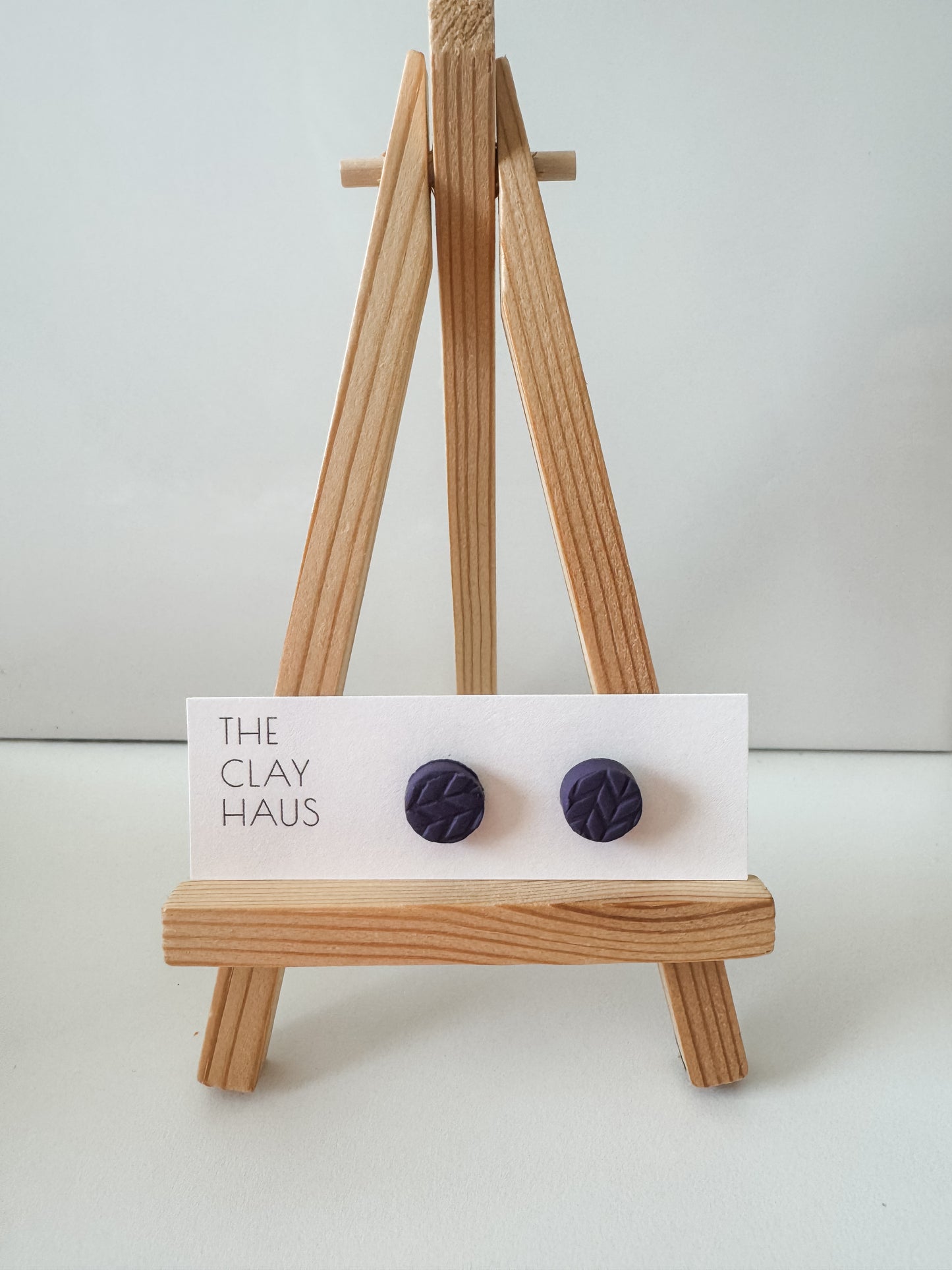 Mini Knit Studs