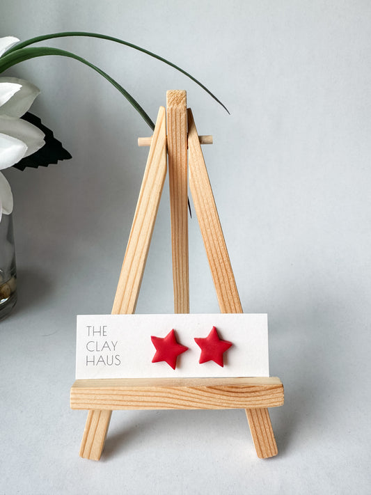 Star Stud - Red