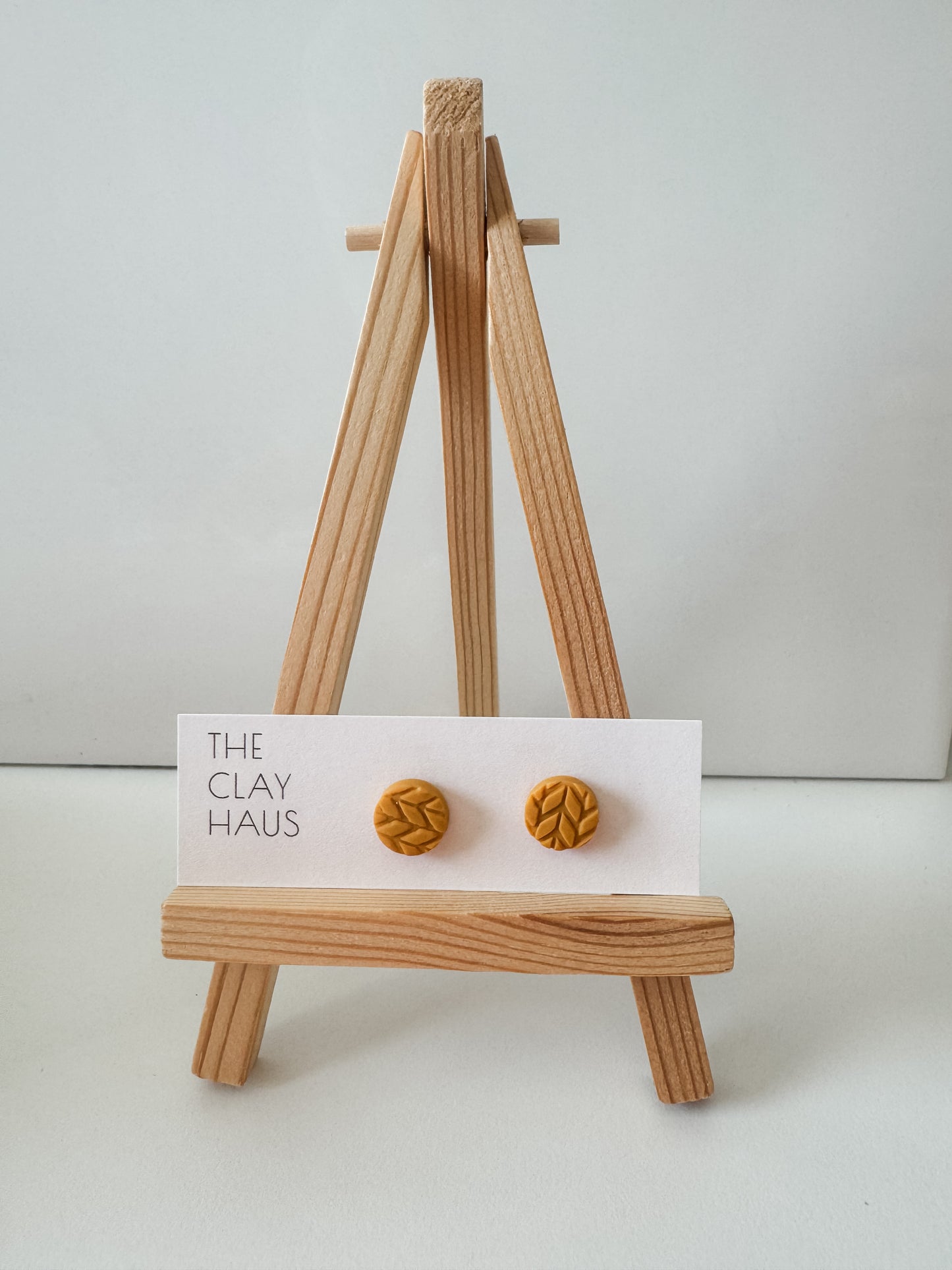Mini Knit Studs