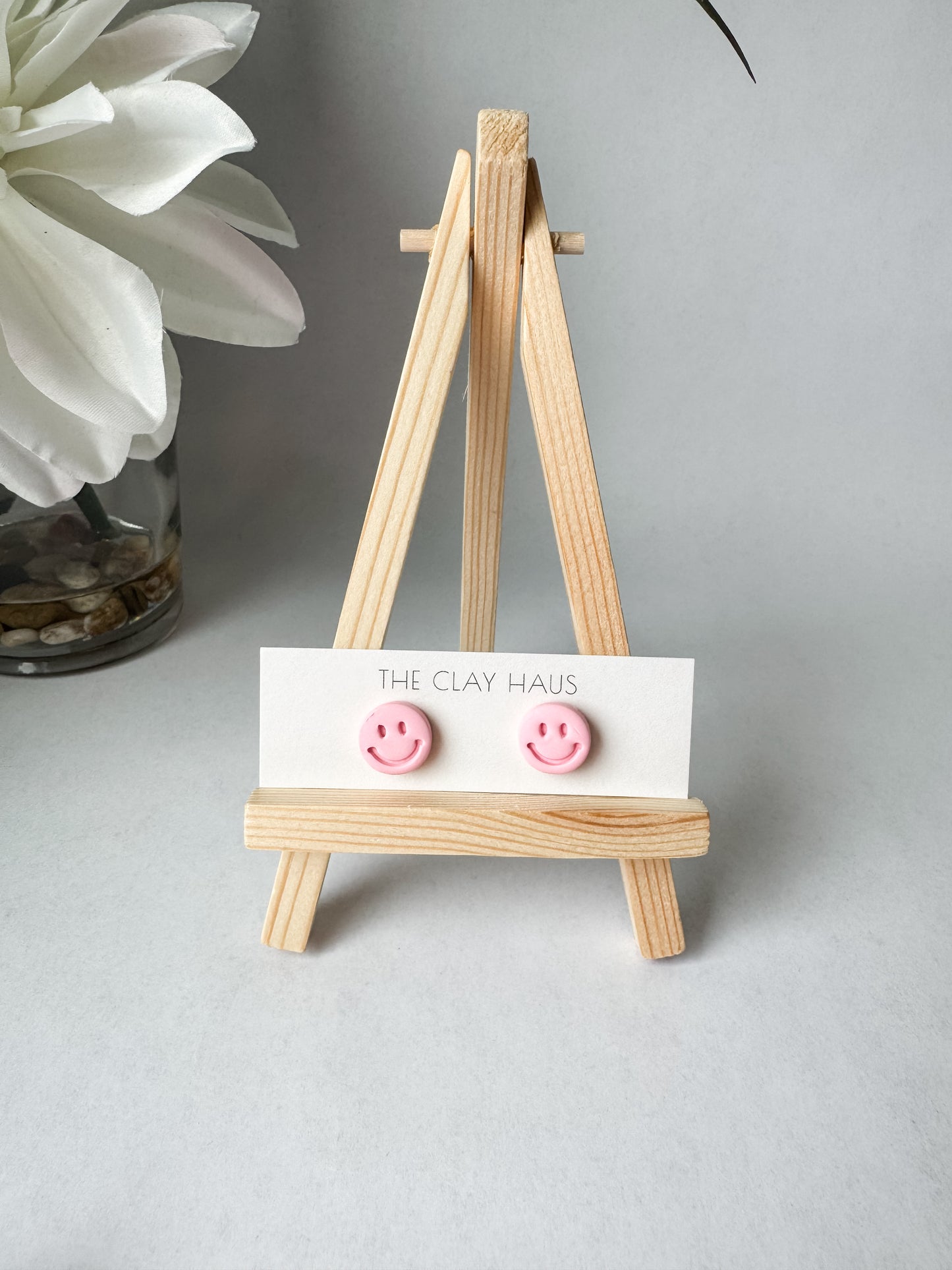 Smile Studs (Multiple Colors)
