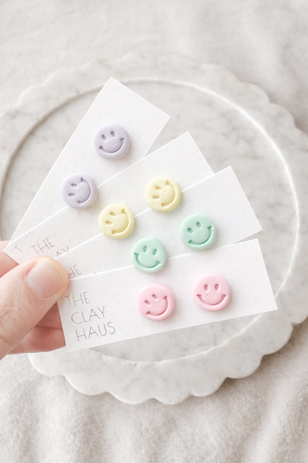Smile Stud {Multiple Colors}