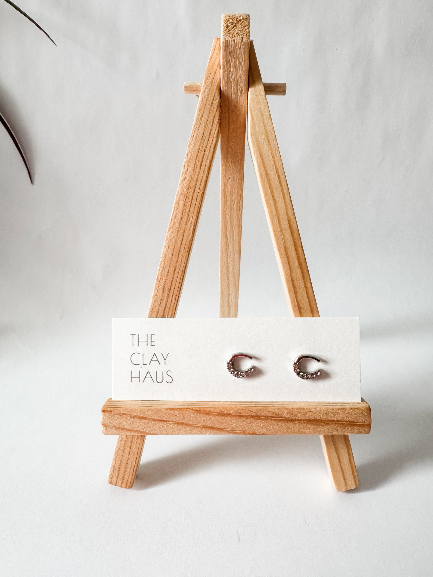 Mini Horseshoe CZ Stud