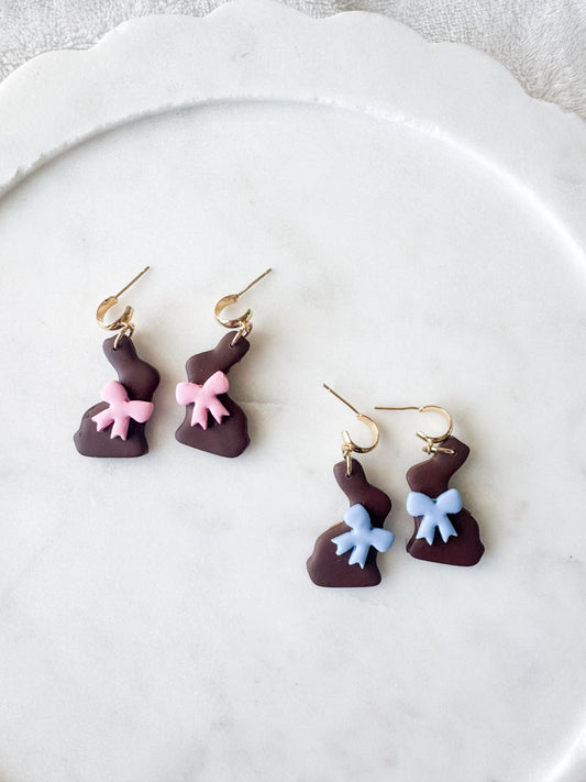 Chocolate Bunny Dangle (Multiple Colors)