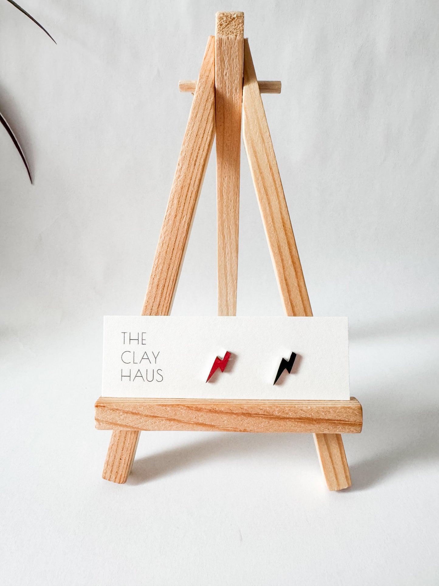 Small Lightning Bolt Stud