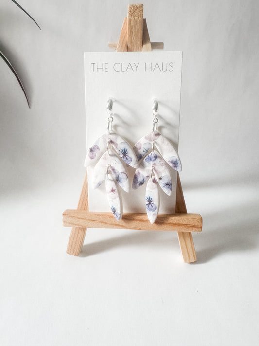 Watercolor Tiered Dangle