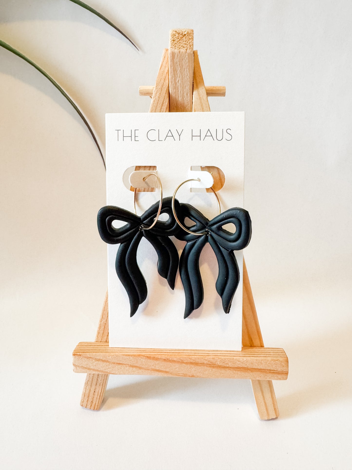 Bow with Gold Hoop (Multiple Colors)