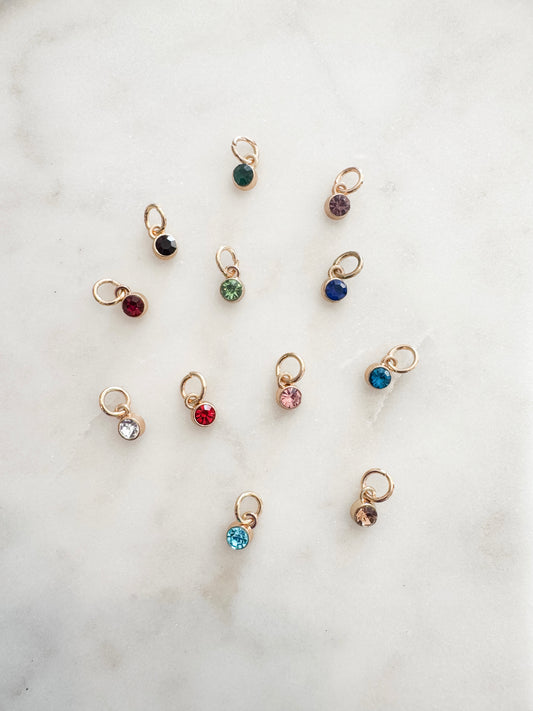 Mini Birthstone Charms