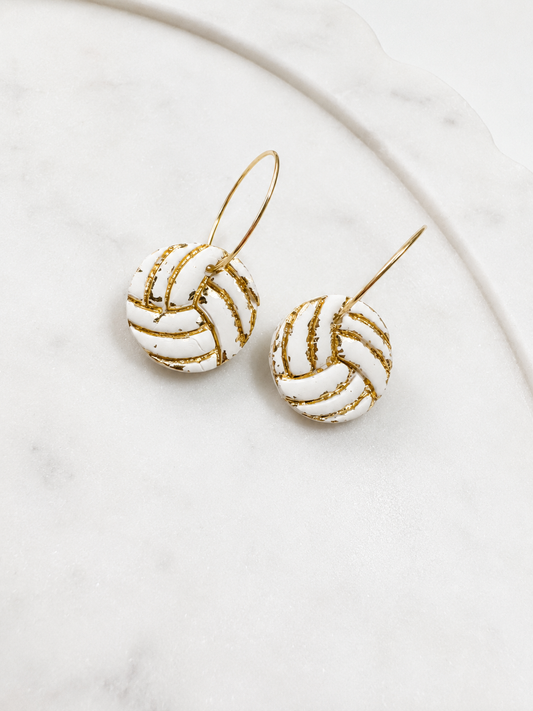 Gold Volleyball Hoop