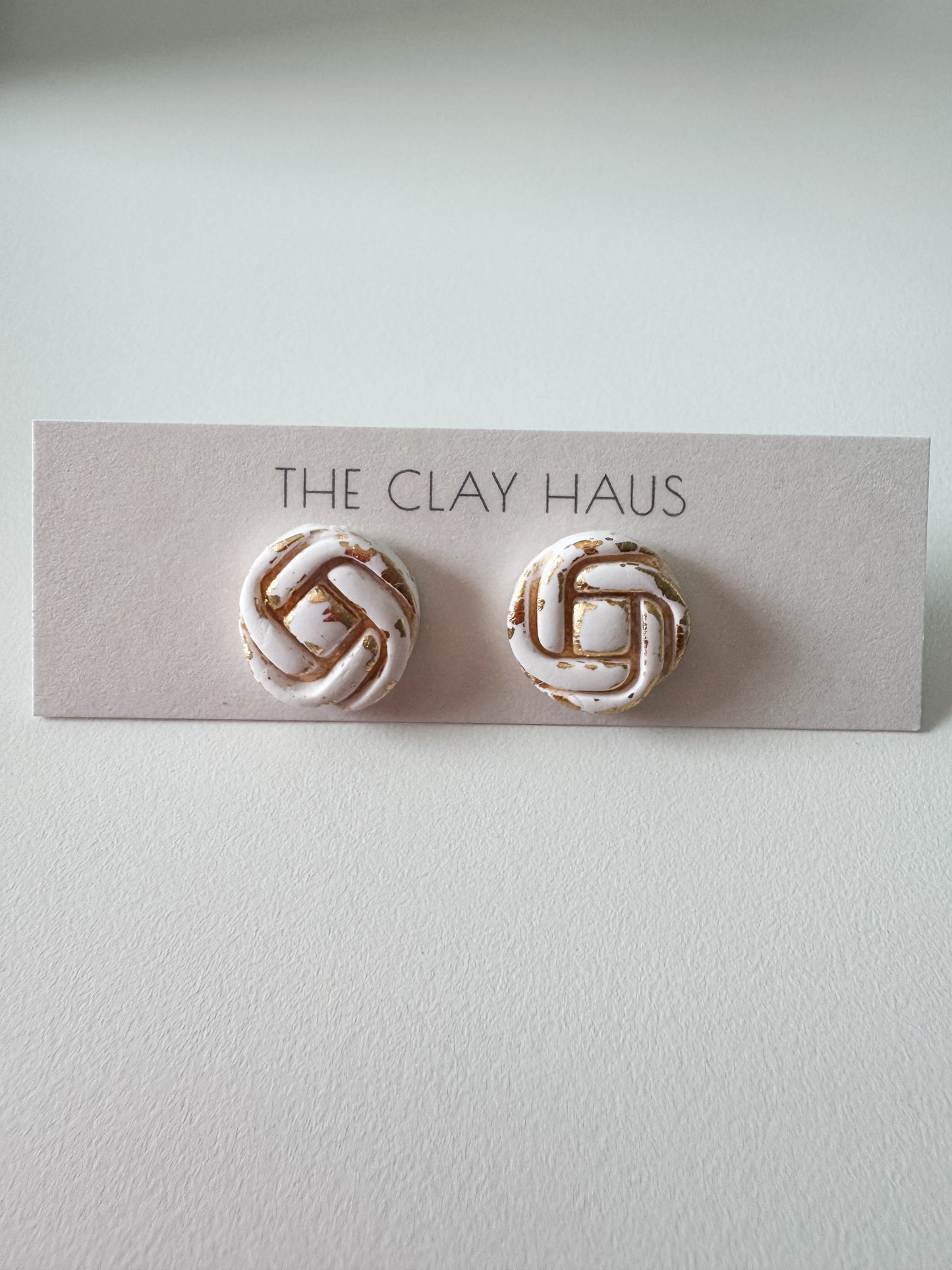 Foiled Knot Studs