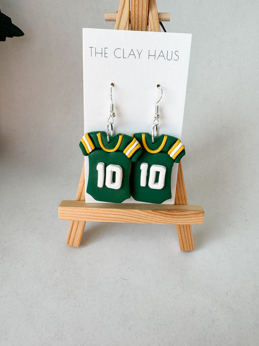Green & Yellow Jersey Dangle