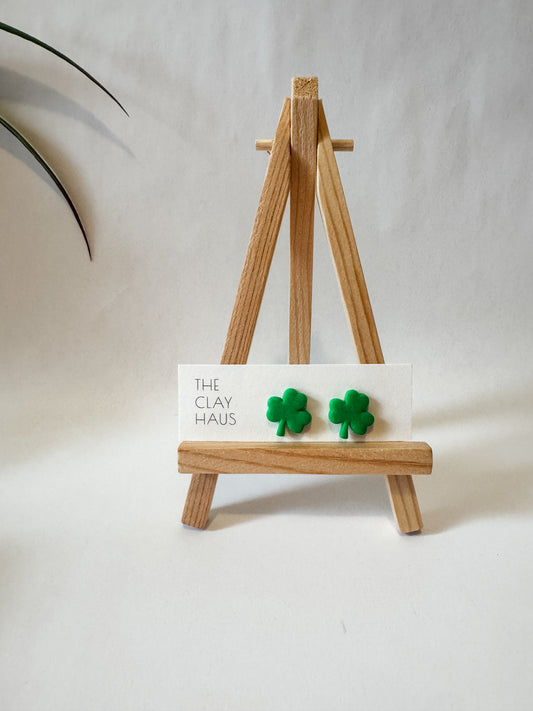 Shamrock Studs