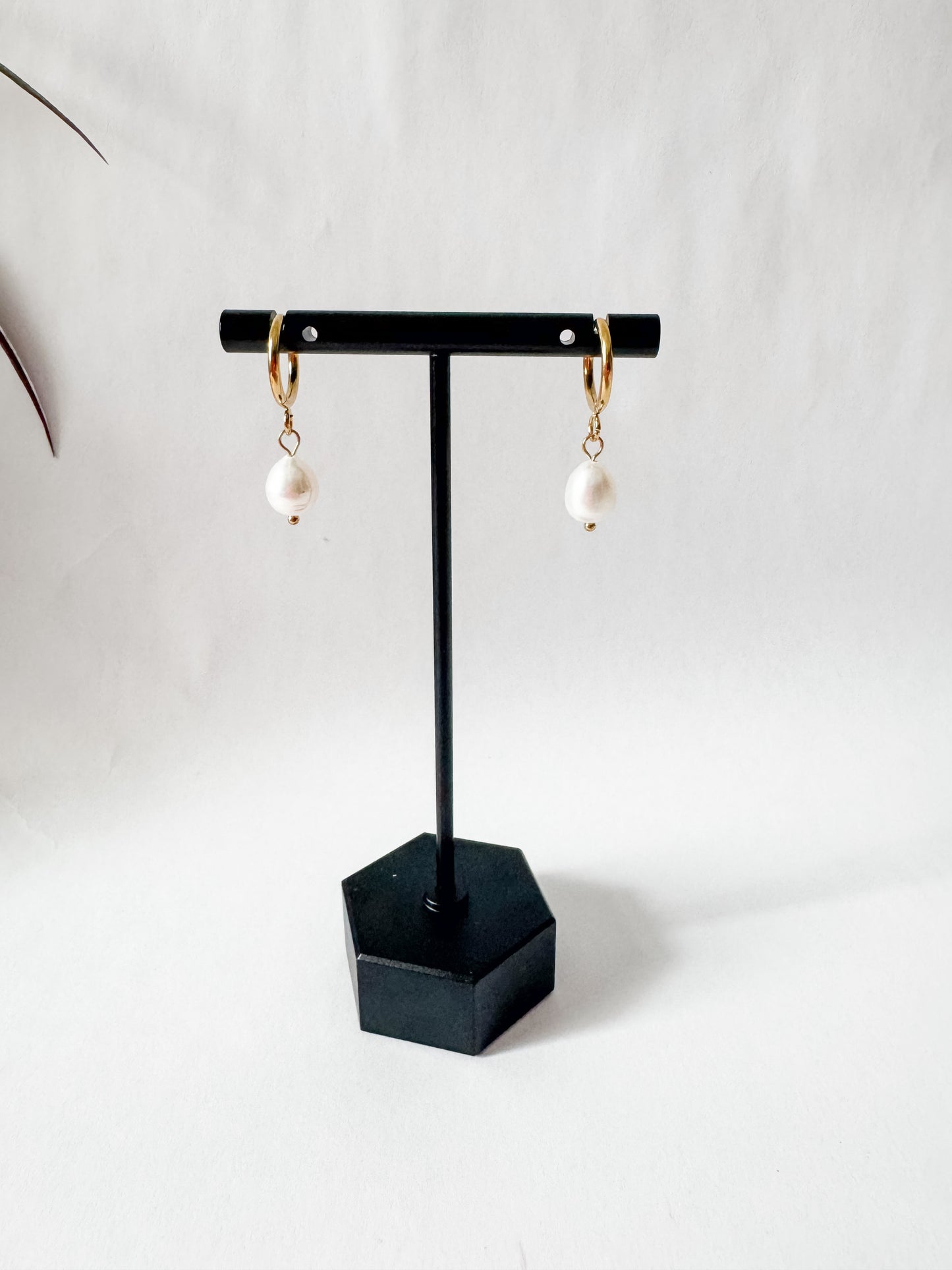 Freshwater Pearl Huggies