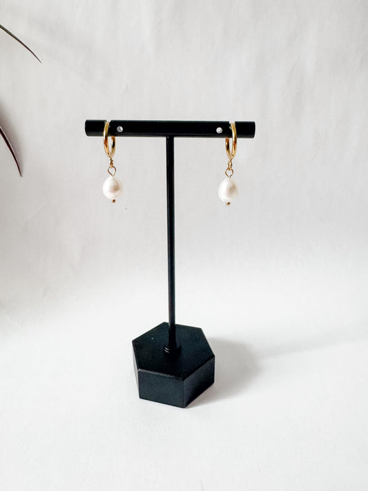 Freshwater Pearl Huggies