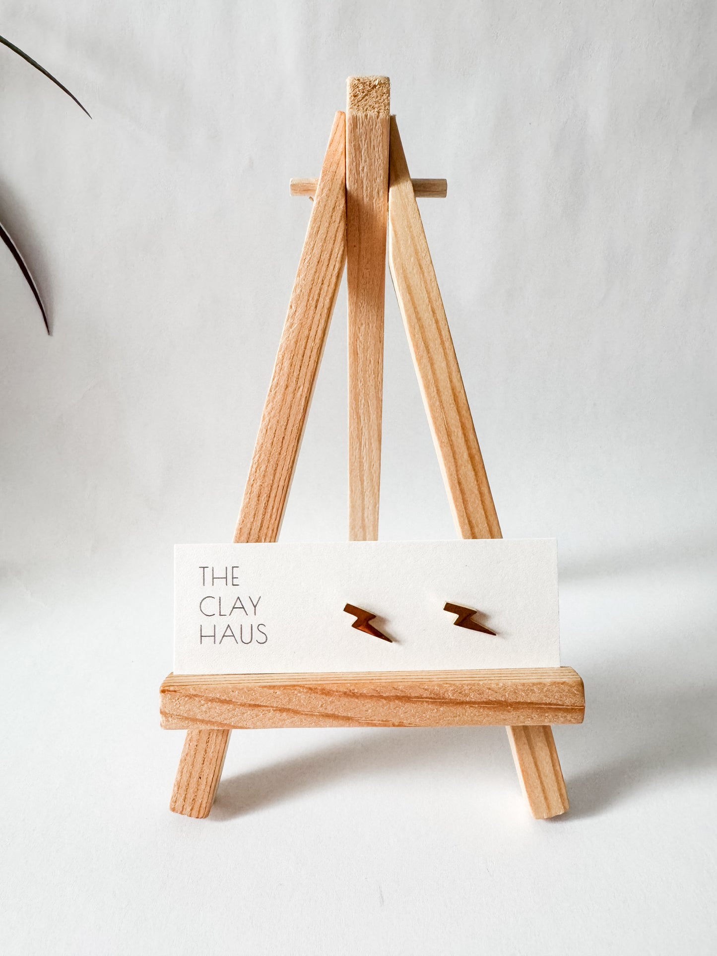 Small Lightning Bolt Stud