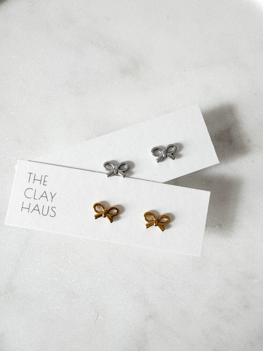 Mini Bow Stud