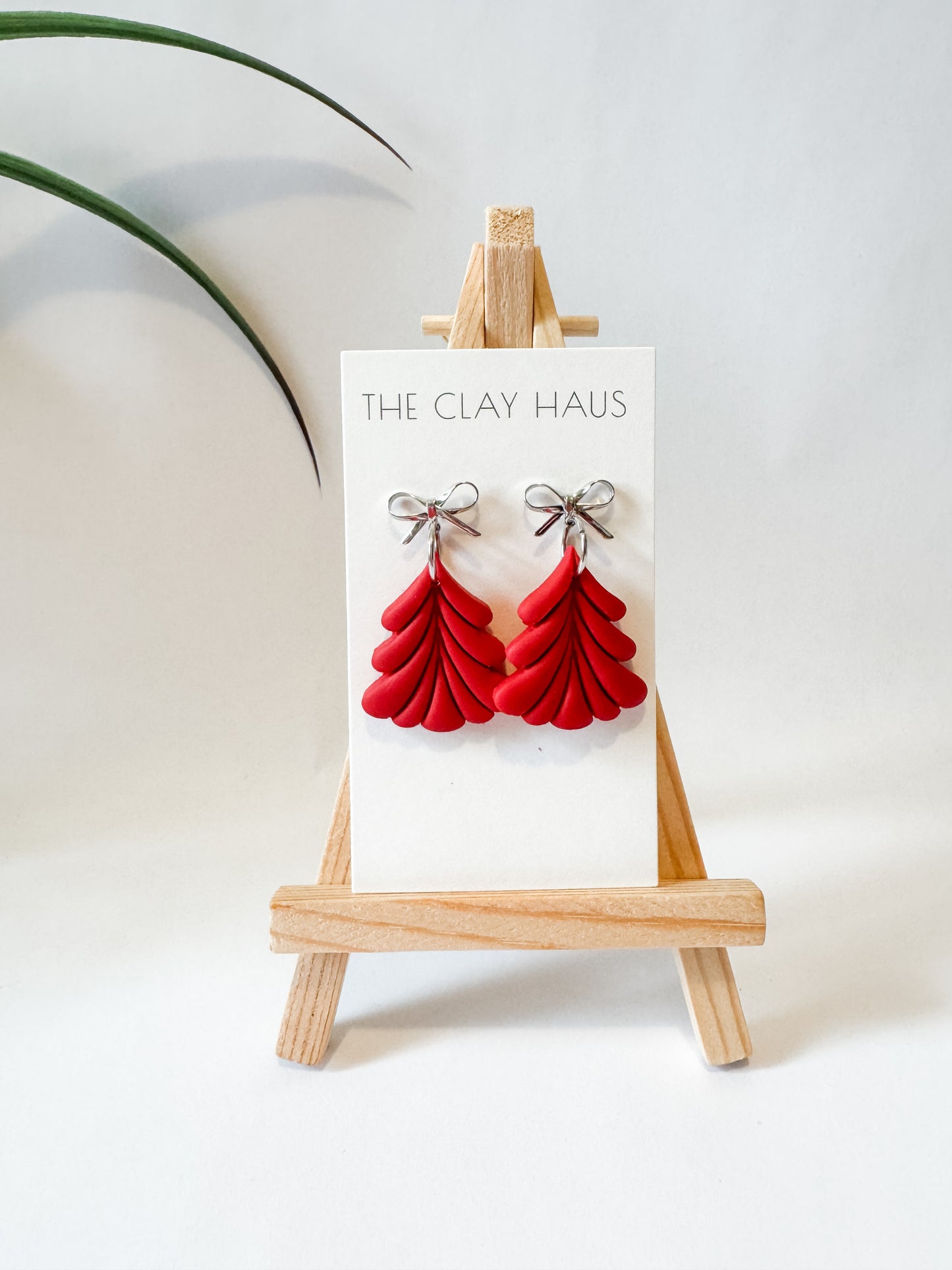 Christmas Tree Bow Dangle (Multiple Colors)