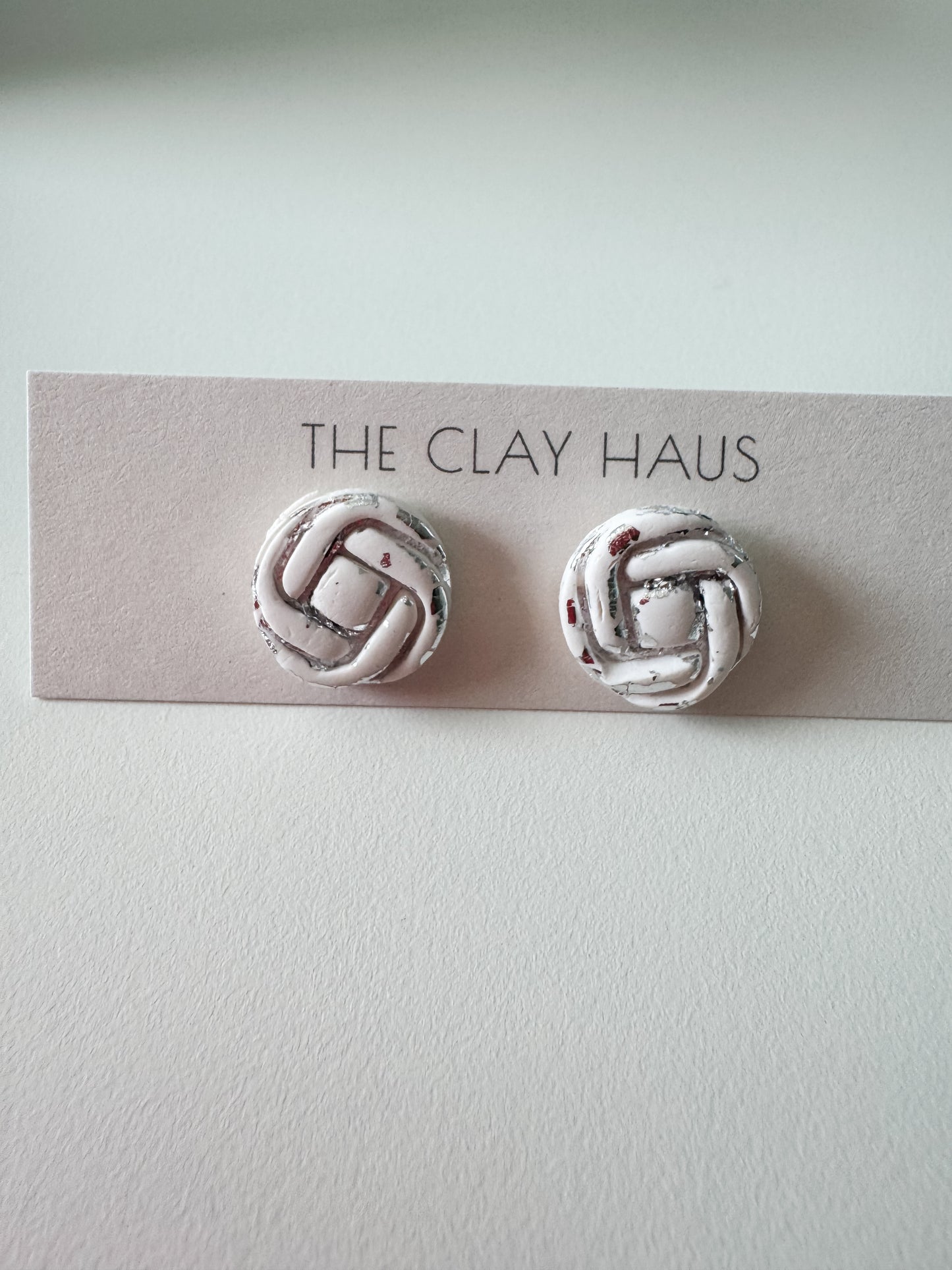 Foiled Knot Studs