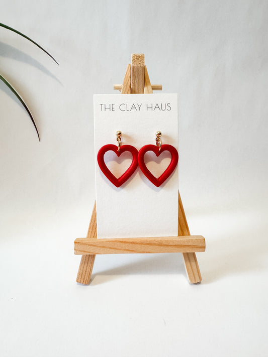Heart Outline Dangle