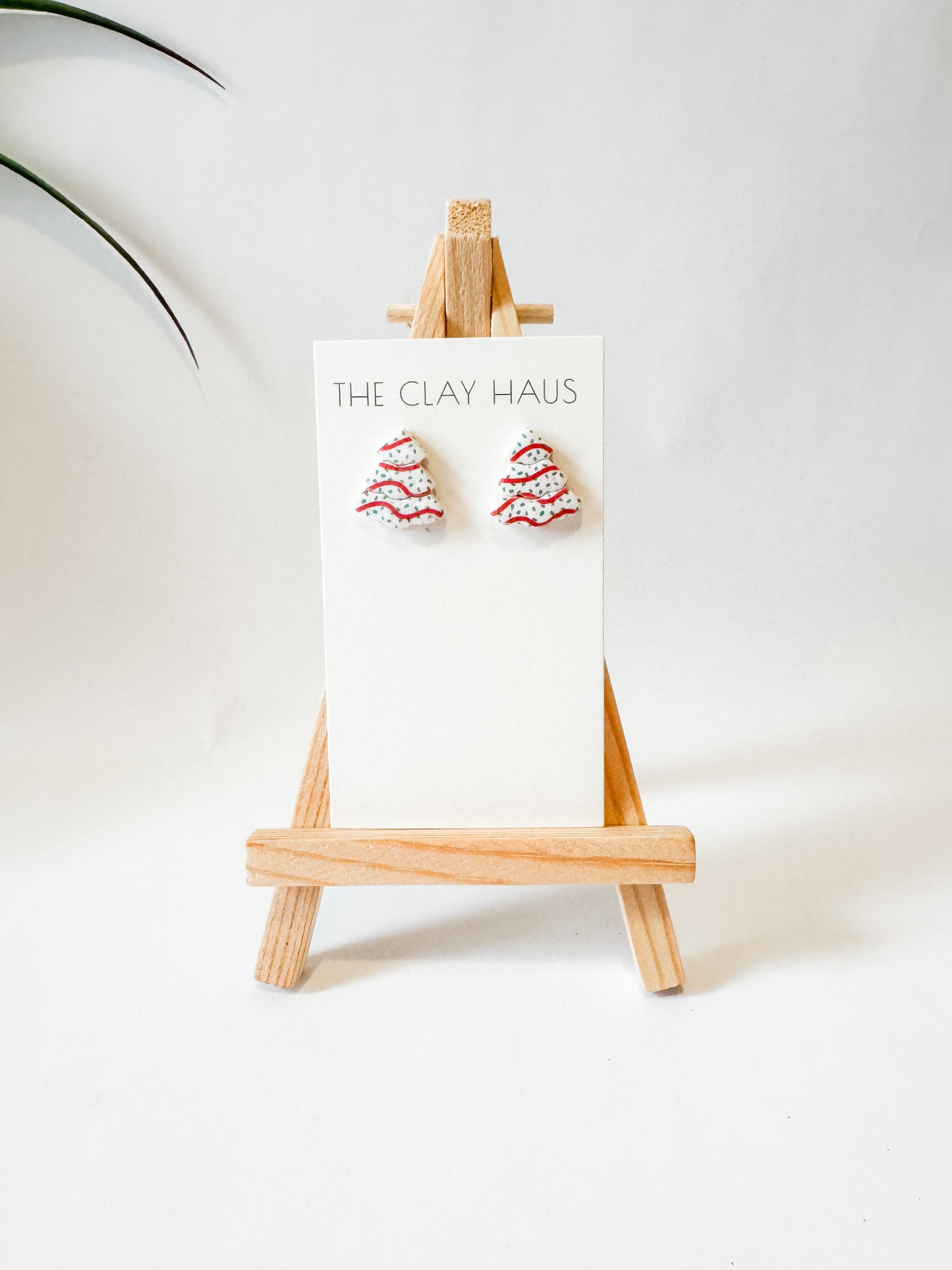 Christmas Cake Studs (Multiple Sizes)