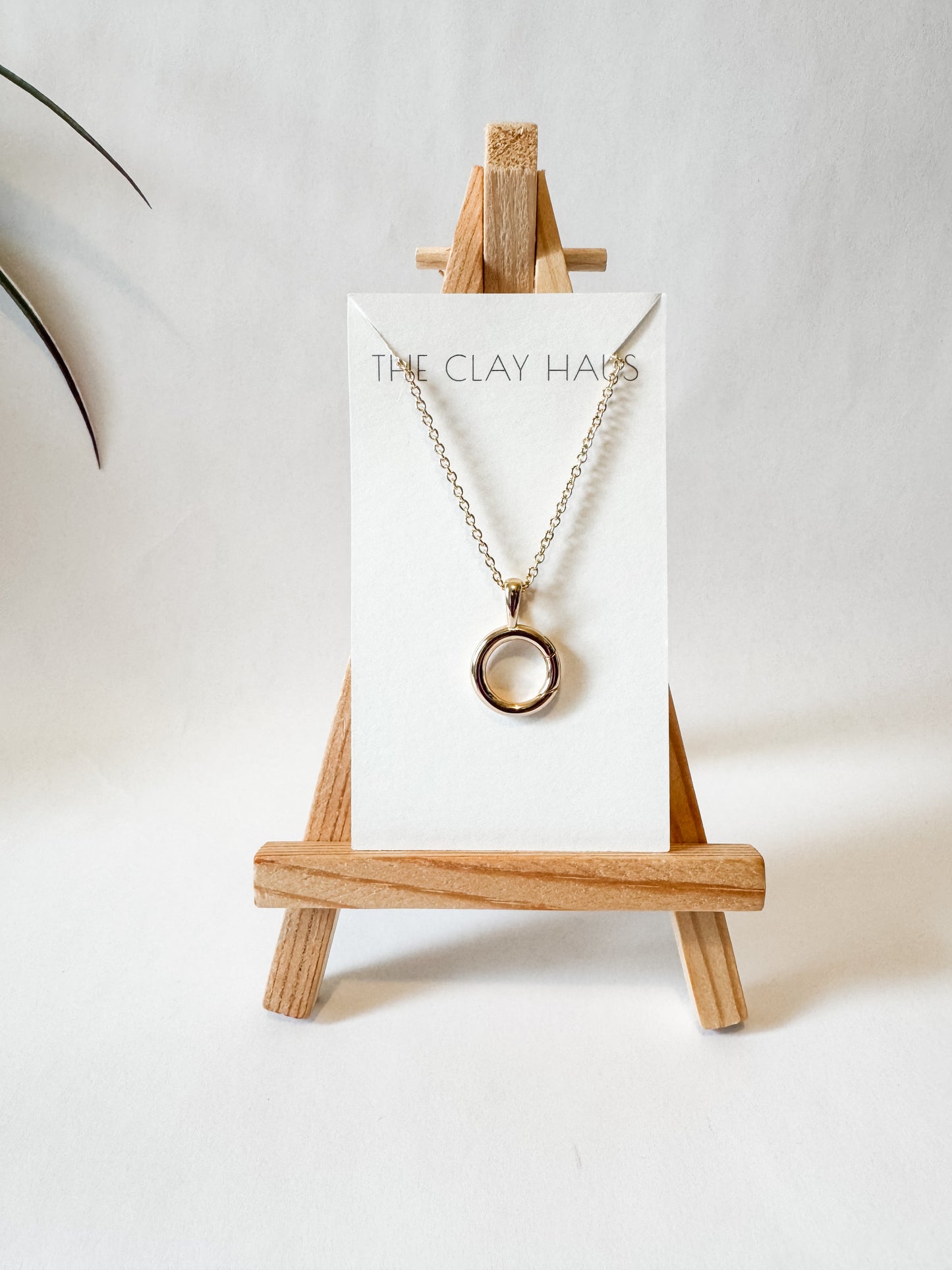 Signature Gold Charm Necklace