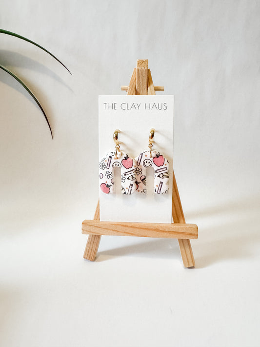 Pink School Scalloped Arch